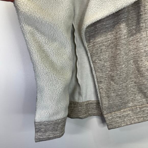 Athleta Apres Anything Sherpa vest gray white - XXS - Picture 5 of 9